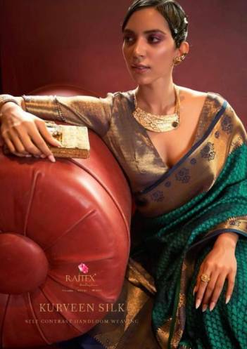 Kurveen Silk By Rajtex Weaving WEdding Saree Collection